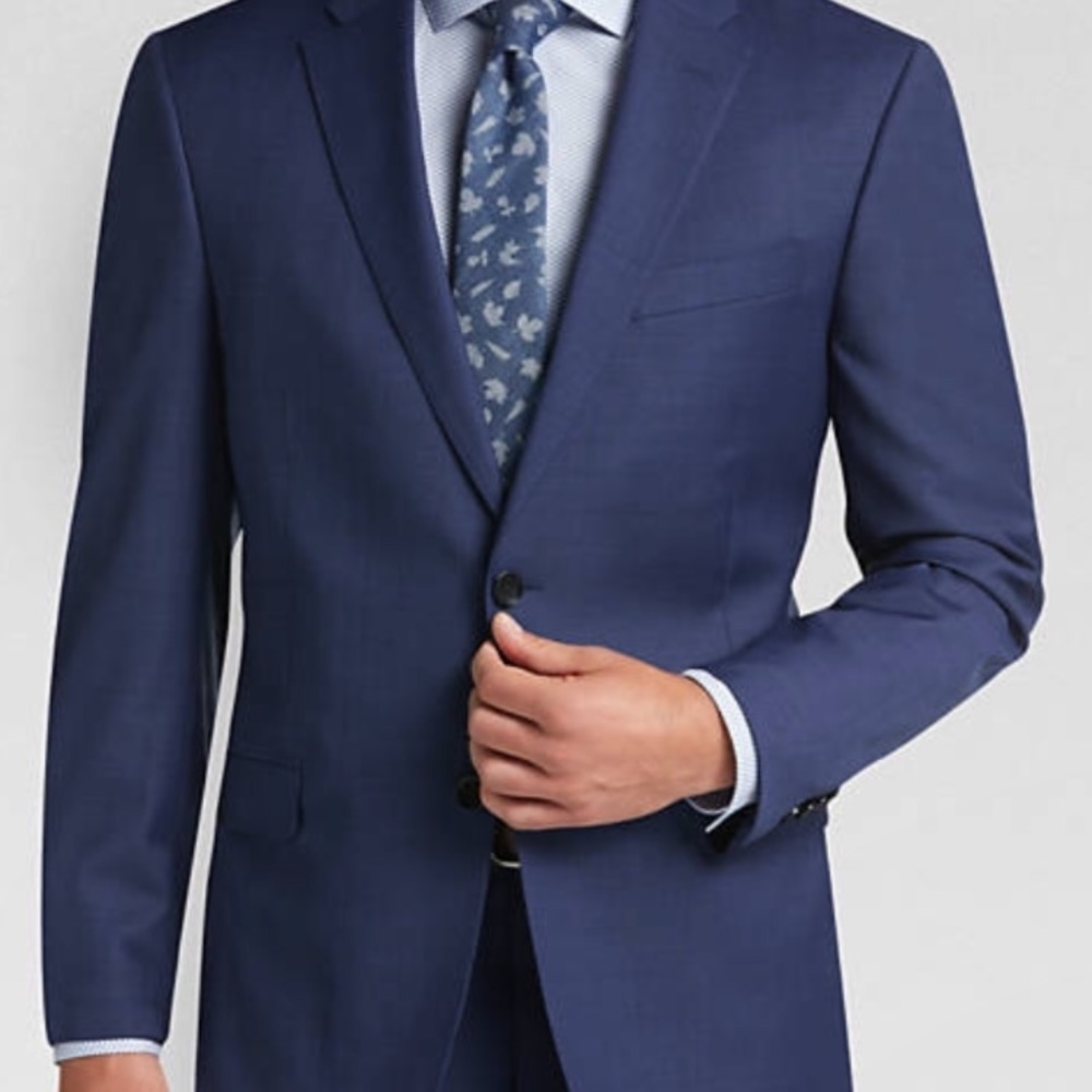 Tommy Hilfiger 44R blue slim fit suit